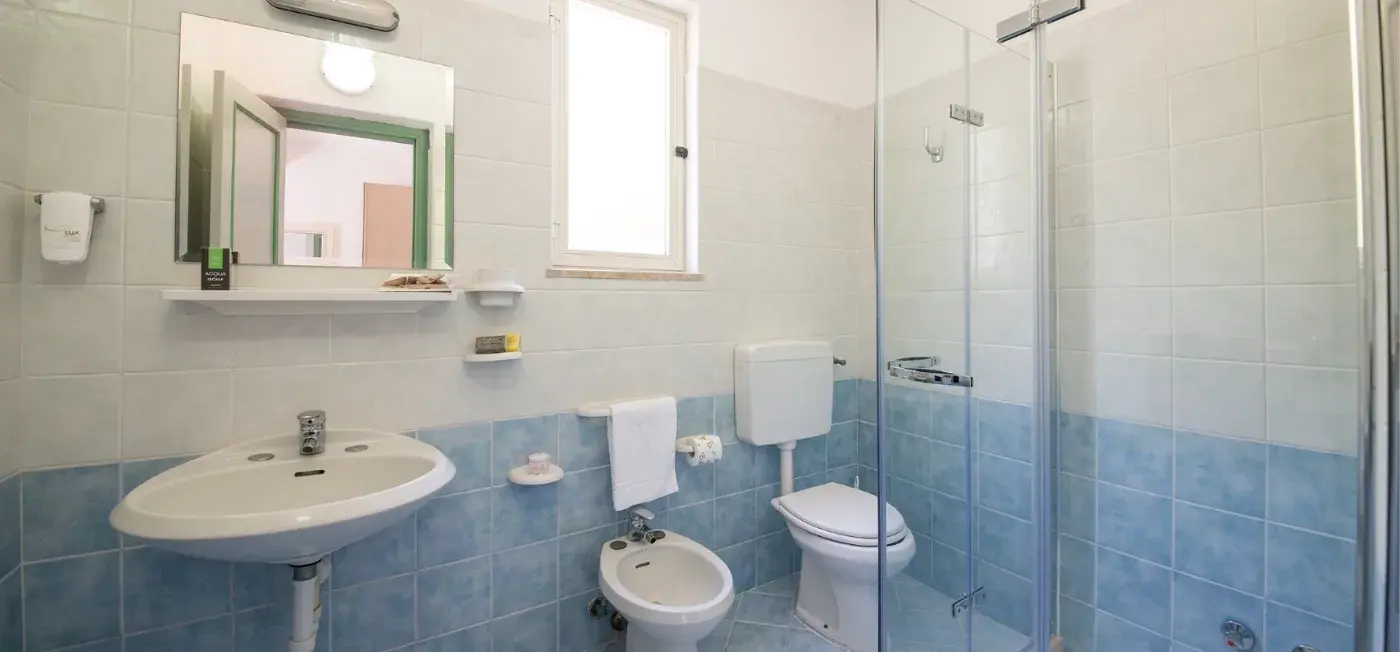 BathRoom view of Parco Delle Agavi Hotel Ichia, Italy